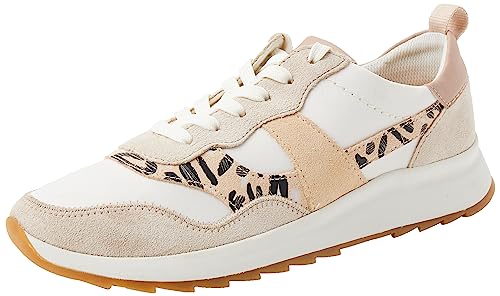 Clarks Damen DashLite Jazz Sneaker, White Interest, 42 EU von Clarks