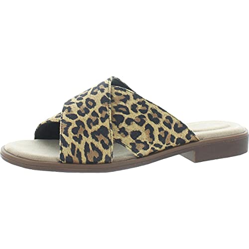 Clarks Damen Declan Ivy Geschlossene Sandalenn, Mehrfarbig (Leopard Print Leopard Print), 37.5 EU von Clarks