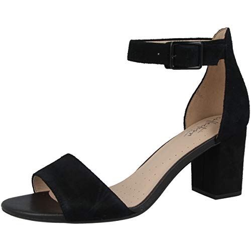 Clarks Damen Deva Mae Pumps, Black Sde, 36 EU von Clarks