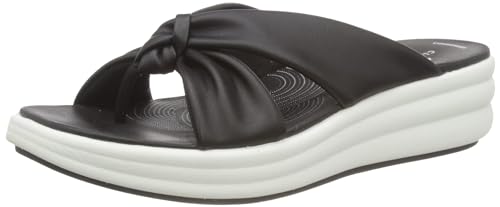 Clarks Damen Drift Ave Sandale, Black, 36 EU von Clarks