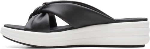 Clarks Damen Drift Ave Sandale, Black, 36 EU von Clarks