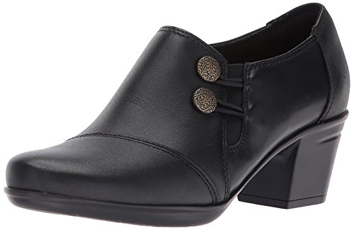 Clarks Damen warrenwarrenوارورو Warrenwarren Slipper, Schwarzes Leder, 38 EU von Clarks