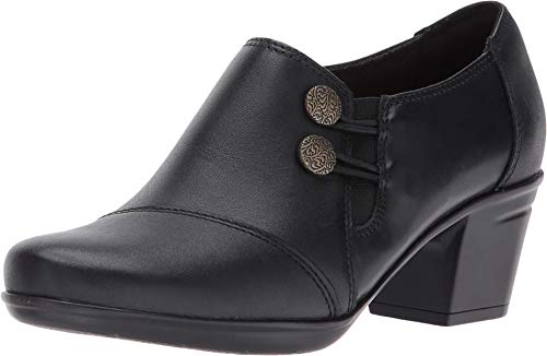 Clarks Damen Emslie Warren Slipper, Schwarzes Leder, 39.5 EU Clarks Damen Emslie Warren Slipper, Schwarzes Leder, 39.5 EU von Clarks