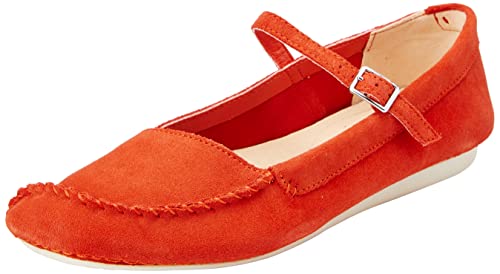 Clarks Damen Freckle Bar Ballet Flat, Grenadine Sde, 35.5 EU von Clarks