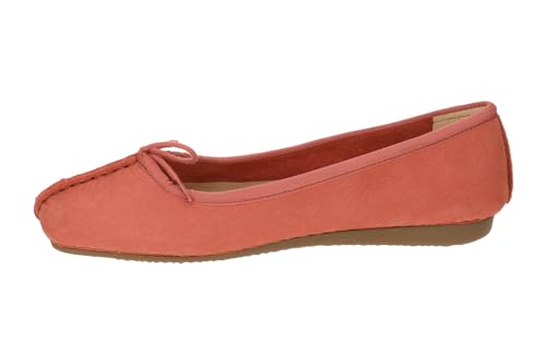 Clarks Damen Freckle Ice Ballerinas, Dusty Rose NBK, 37.5 EU von Clarks