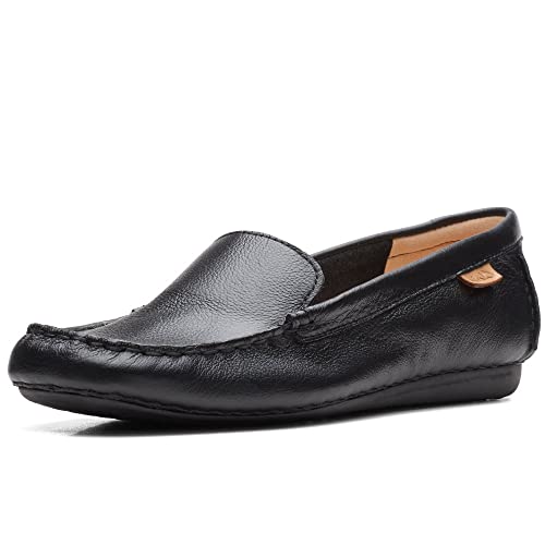 Clarks Damen Freckle Walk Hausschuh, Schwarzes Leder, 40 EU Clarks Damen Freckle Walk Hausschuh, Schwarzes Leder, 40 EU von Clarks