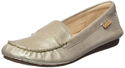 Clarks Damen Freckle Walk Hausschuh, Champagner, 39.5 EU von Clarks