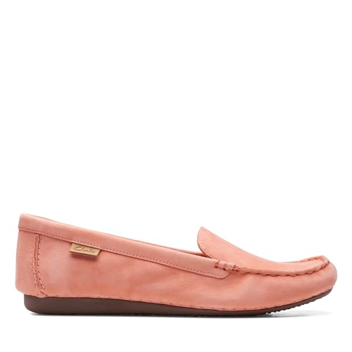 Clarks Damen Freckle Walk Hausschuh, Peach Nubuck, 37 EU Clarks Damen Freckle Walk Hausschuh, Peach Nubuck, 37 EU von Clarks