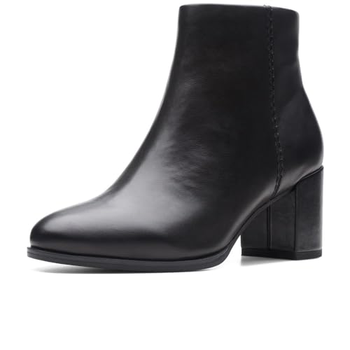 Clarks Freva55 Zip Womens Ankle Boots 42 EU Schwarz von Clarks