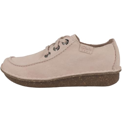 CLARKS Unisex Funny Dream Shoes, Light Pink Suede, 38 EU von CLARKS