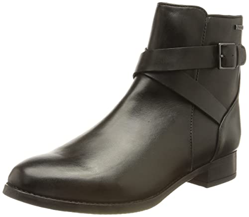 Clarks Damen Hamble Mid Chelsea-Stiefel, Schwarz, 37 EU von Clarks