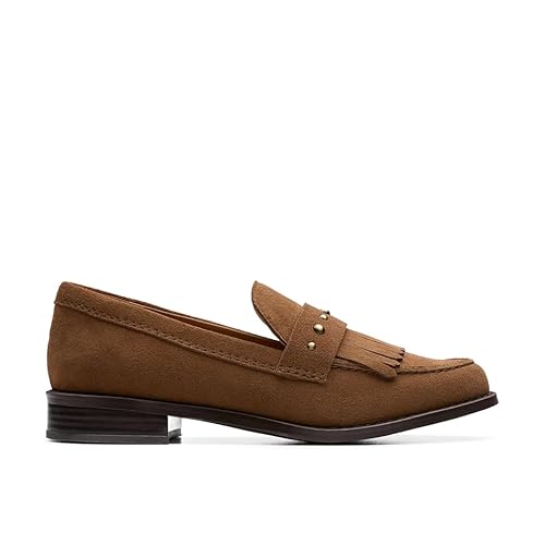 Clarks Damen Hana Loafer Flat, Walnussholz, 37 EU Clarks Damen Hana Loafer Flat, Walnussholz, 37 EU von Clarks