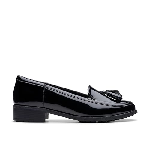 Clarks Unisex Havisham Edge Shoes, Black Pat, 41.5 EU Clarks Unisex Havisham Edge Shoes, Black Pat, 41.5 EU von Clarks