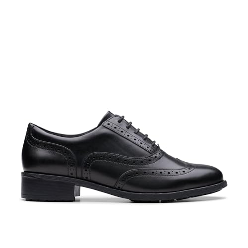 Clarks Damen Havisham Oak Mary Jane Schuh, Black Leather, 39 EU Clarks Damen Havisham Oak Mary Jane Schuh, Black Leather, 39 EU von Clarks
