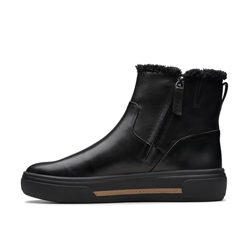 Clarks Damen Hollyhock Lane Chelsea-Stiefel, Black WLined Lea, 38.5 EU Clarks Damen Hollyhock Lane Chelsea-Stiefel, Black WLined Lea, 38.5 EU von Clarks