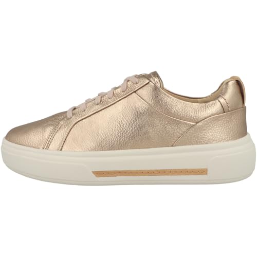 Clarks Damen Hollyhock Walk Zapatillas, Copper Metallic, 39.5 EU von Clarks