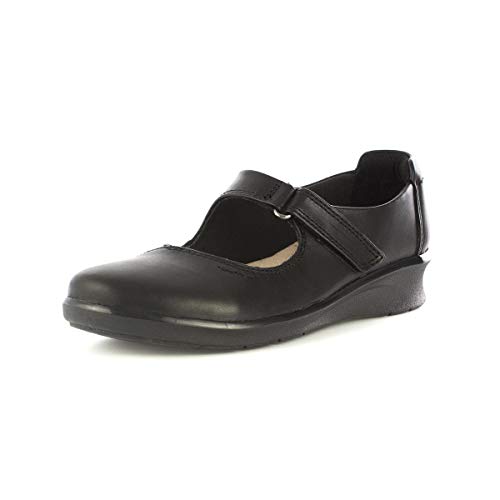 Clarks Damen Hope Henley Slipper, Schwarz Black Leather, 36 EU von Clarks