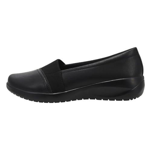 Clarks Damen Kaetlyn Rhea Slipper, Schwarz Leder, 35.5 EU von Clarks