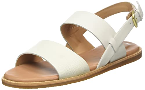 Clarks Damen Karsea Strap Sandal, White Combi, 37.5 EU von Clarks