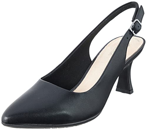 Clarks Damen Kataleyna Step Pump, Black Leather, 36 EU von Clarks