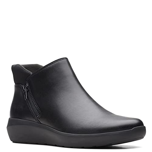 Clarks Damen Kayleigh Mid Stiefelette, schwarz, 41 EU von Clarks