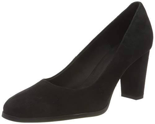 Clarks Damen Kaylin Cara Pumps, Schwarzes Wildleder, 41 EU von Clarks