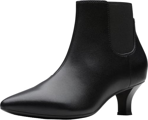 Clarks Damen Kepley Erin Fashion Boot, Schwarz Leder 1, 7.5 Wide Clarks Damen Kepley Erin Fashion Boot, Schwarz Leder 1, 7.5 Wide von Clarks