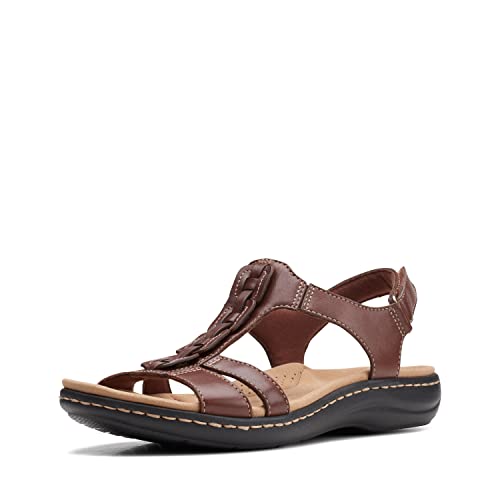 Clarks Damen Laurieann Kay Flache Sandalen, braun (tan), 39 EU von Clarks