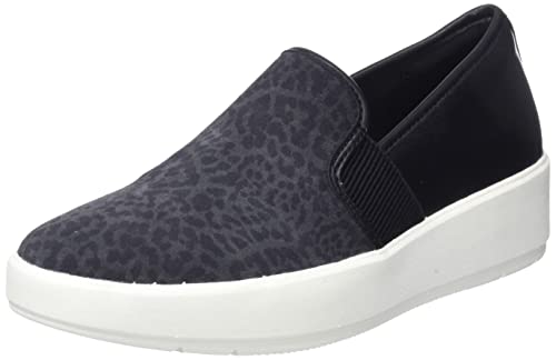 Clarks Damen Layton Petal Sneaker, Black Interest, 37 EU von Clarks