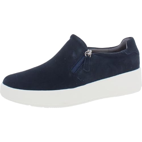 Clarks Damen Layton Step Sneaker, Marineblau-Mix, 39 EU von Clarks