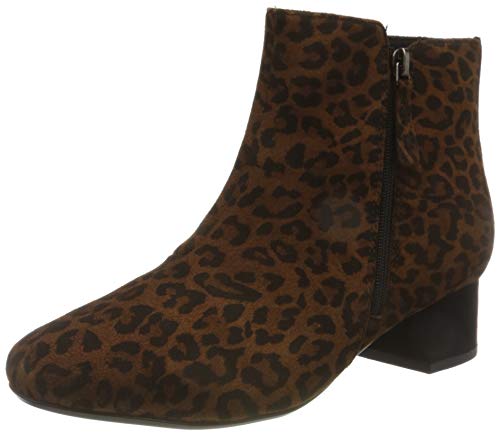 Clarks Damen Marilyn Beth Stiefelette, Leopard Print, 38 EU von Clarks