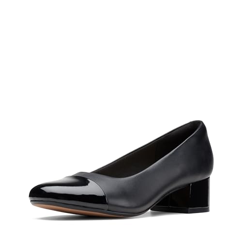 Clarks Damen Marilyn Sara Pumps, Black Leather Synthetic Jumpsuit, 40 EU Weit Clarks Damen Marilyn Sara Pumps, Black Leather Synthetic Jumpsuit, 40 EU Weit von Clarks