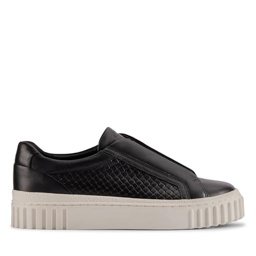 Clarks Damen Mayhill Bay Zapatillas, Black Leather, 41.5 EU von Clarks