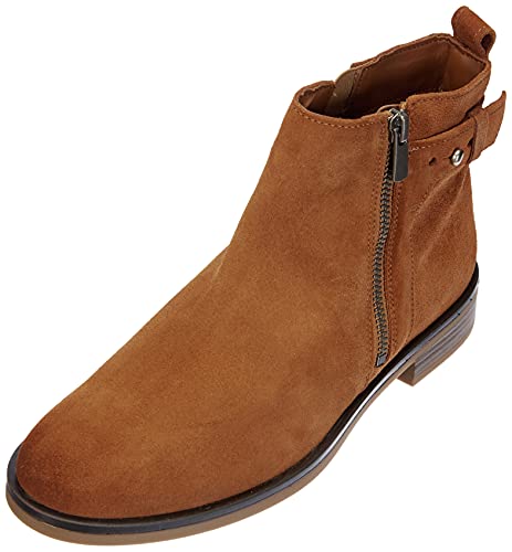 Clarks Damen Memi Lo Chelsea-Stiefel, Dunkler Tan Wildleder, 36 EU von Clarks