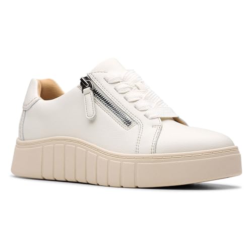 Clarks Damen Mykah Joy, Off White Lea, 37.5 EU von Clarks