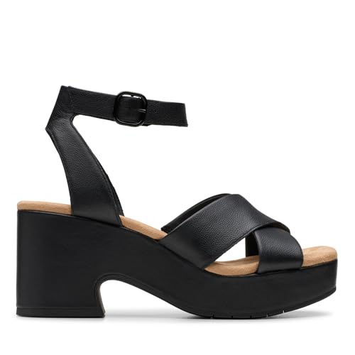 Clarks Damen Nerisa Pearl Sandale, Noir, 37 EU von Clarks