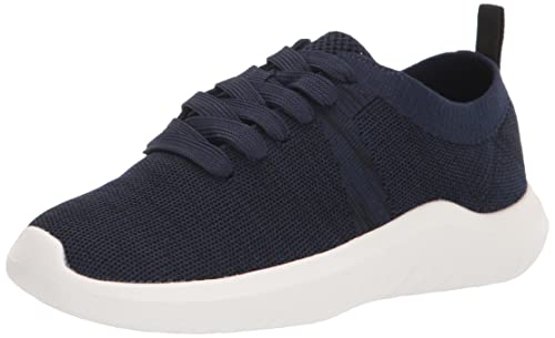 Clarks Damen Nova Glint Sneaker, Dunkles Marineblau, 42.5 EU von Clarks