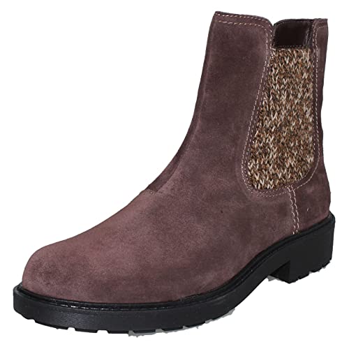 Clarks Damen Opal Sky Fashion Boot, Dark Brown Suede, 37 EU von Clarks