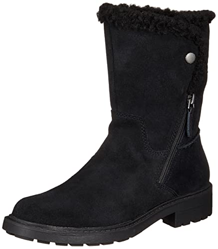 Clarks Damen Opal Zip Fashion Boot, Black SDE, 39 EU von Clarks