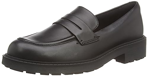 Clarks Damen Orinoco2 Penny Loafer, Black Leather, 35.5 EU von Clarks