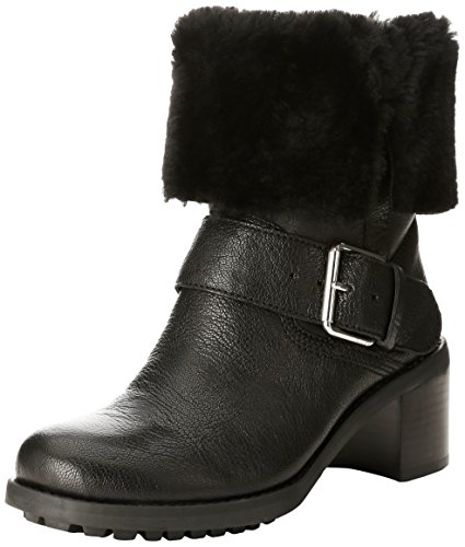 Clarks Damen Pilico Place Biker Boots, Schwarz (Black Leather) von Clarks