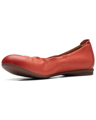 Clarks Damen Rena Hop Ballerinas, Grenadin-Leder, 40 EU von Clarks