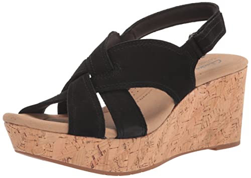 Clarks Damen Rose Erin Sandal, Schwarz, 35.5 EU von Clarks