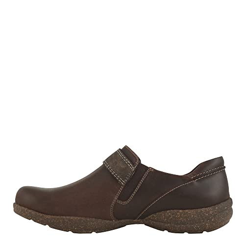 Clarks Damen Roseville Dot Slipper, Dunkelbraun, 40 EU von Clarks