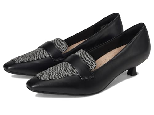 Clarks Damen Scarlyt Mabel Pumps, Black Interest, 42 EU Weit von Clarks