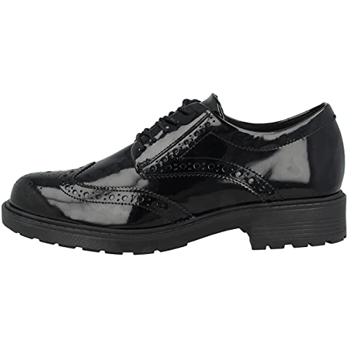Clarks Damen Orinoco2 Limit Oxford, Black Pat, 40 EU von Clarks