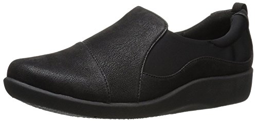 Clarks Damen Sillian Paz, Schwarzes synthetisches Nubukleder, 38 EU von Clarks