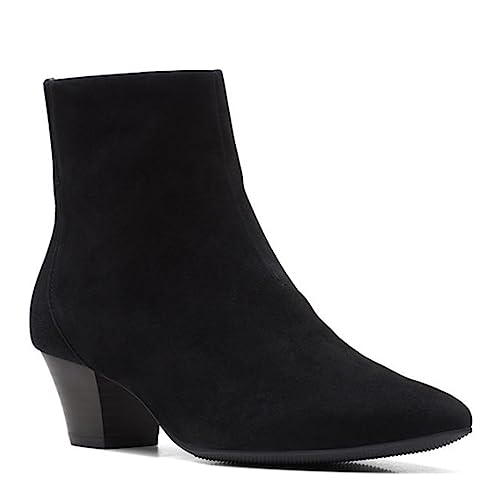 Clarks Damen Teresa Mode-Stiefel, Schwarzes Wildleder, 41 EU Clarks Damen Teresa Mode-Stiefel, Schwarzes Wildleder, 41 EU von Clarks