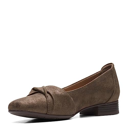 Clarks Damen Tilmont Dalia Ballerinas, Bronze-Metallic-Textil, 38 EU von Clarks