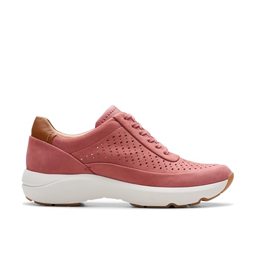 Clarks Damen Tivoli Grace Sneaker, Dusty Rose NBK, 37 EU von Clarks